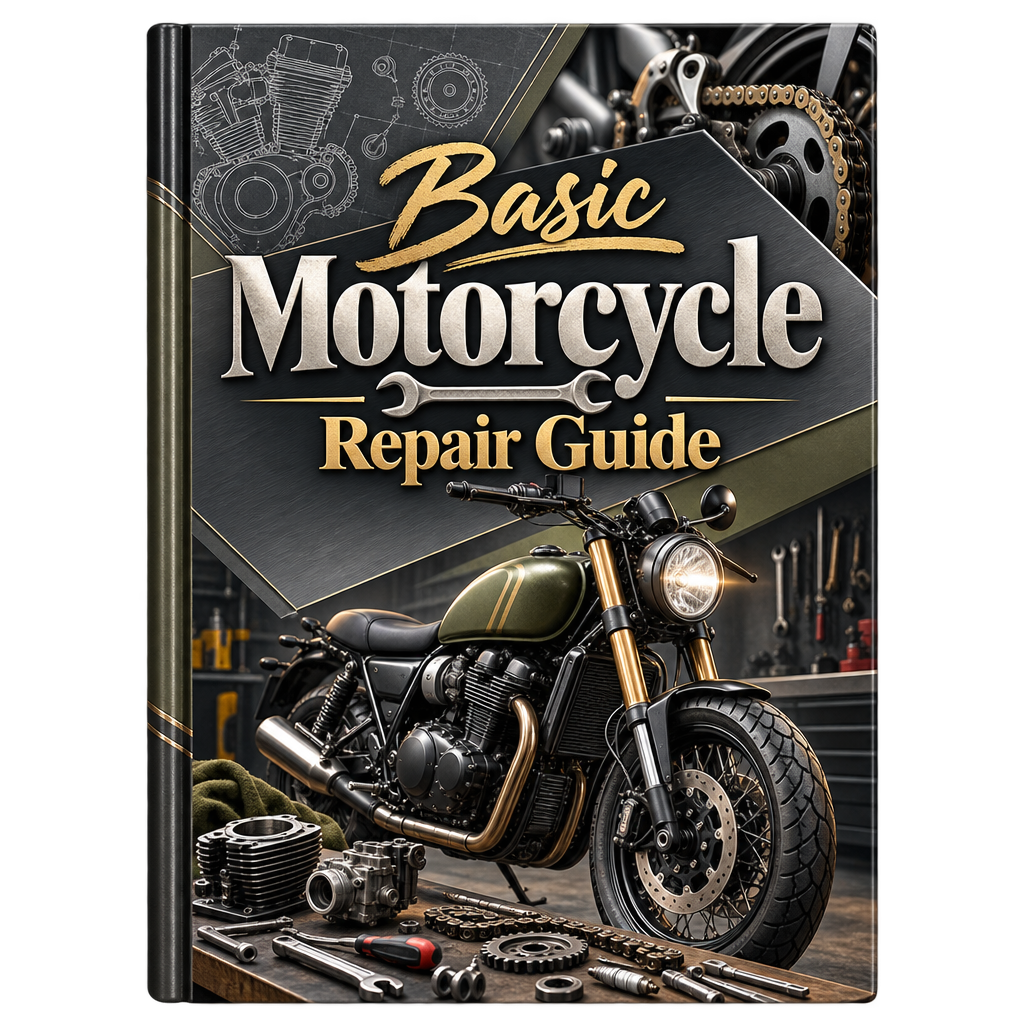 Basic Motorcycle Repair Guide ebook cover