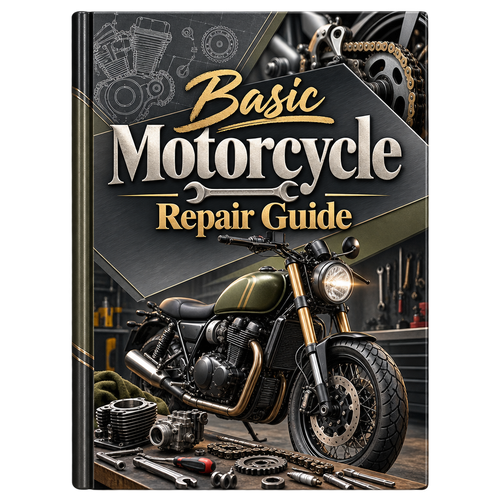 Basic Motorcycle Repair Guide ebook cover